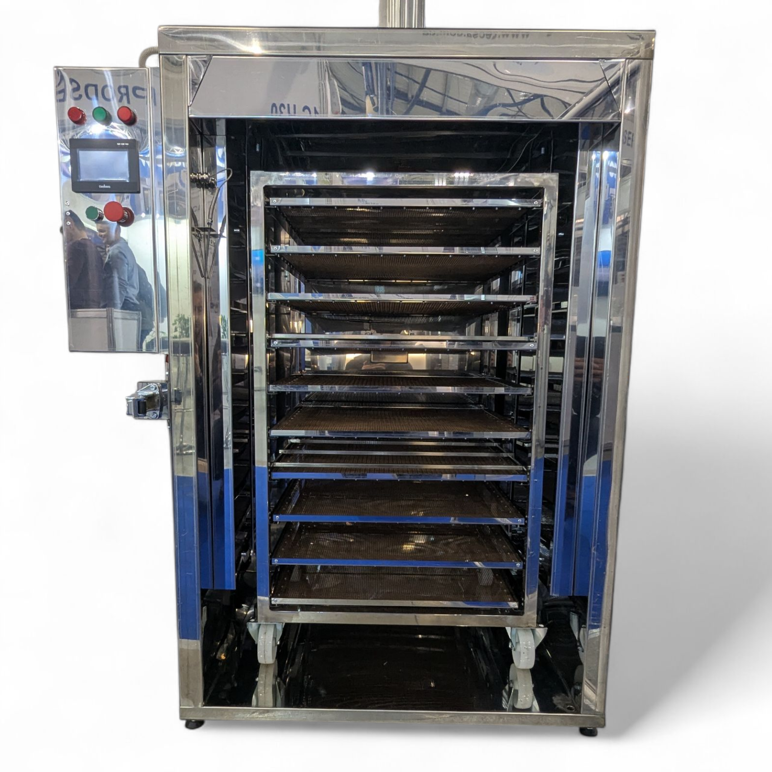 Промышленный коптильный шкаф ILMAX К-100 — коптильня, сушилка и паровая камера - Оптимальное решение для бизнеса. Промышленный коптильный шкаф ILMAX К-100 — коптильня, сушилка и паровая камера - Оптимальное решение для бизнеса.