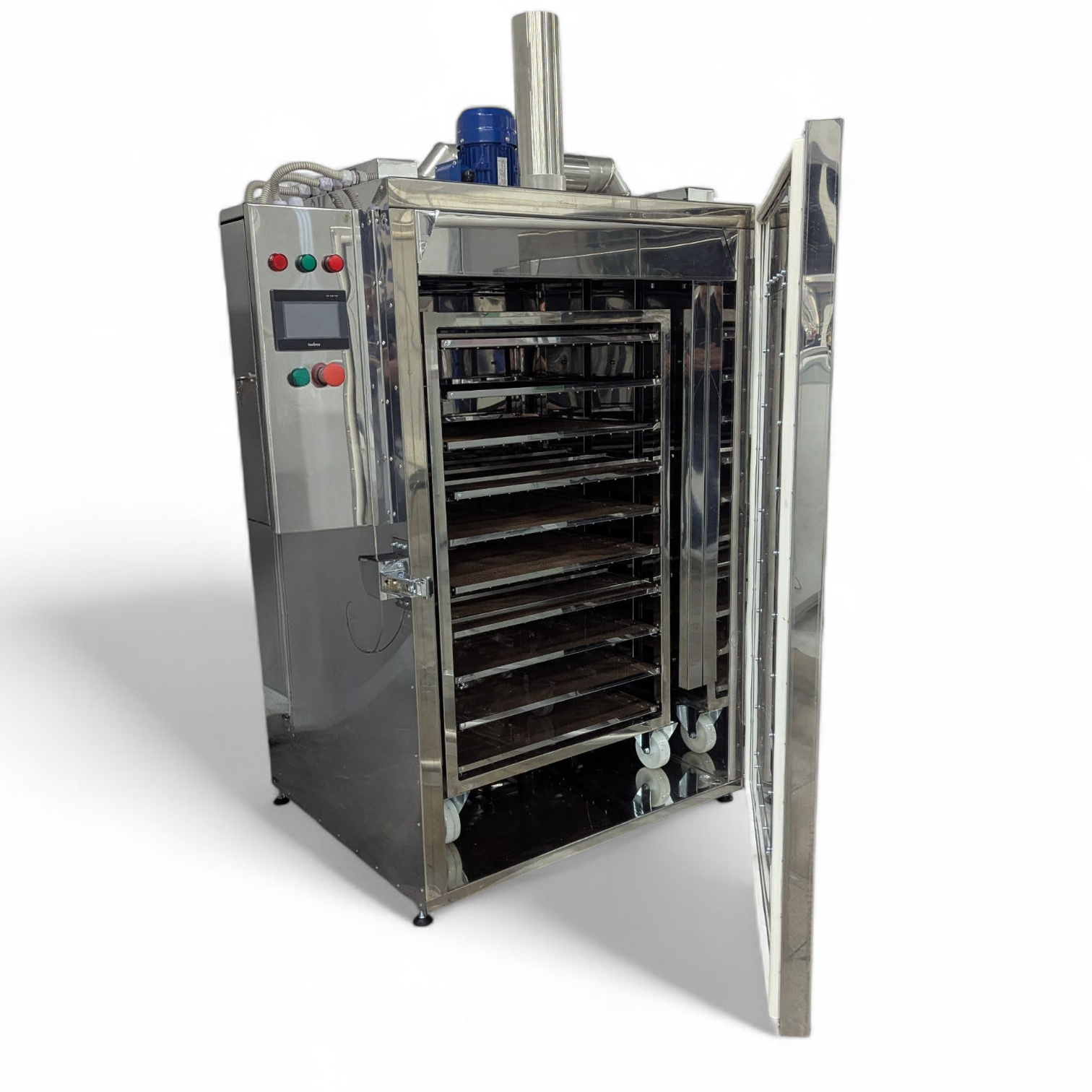 Промышленный коптильный шкаф ILMAX К-100 — коптильня, сушилка и паровая камера - Оптимальное решение для бизнеса. Промышленный коптильный шкаф ILMAX К-100 — коптильня, сушилка и паровая камера - Оптимальное решение для бизнеса.